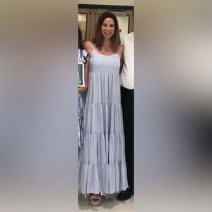 Vestique periwinkle maxi dress